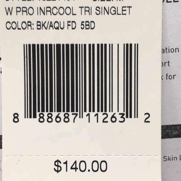 Colorful triathlon tank - Picture 4 of 4